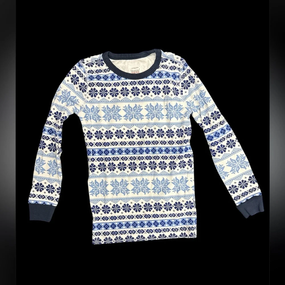 Crewcuts Boy Girl Youth Kids Pajama 2pc Set Size 8 Hanukkah Chanukah Holiday LN - Picture 2 of 8